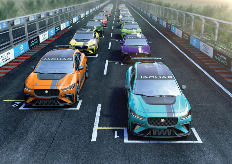 Illustration for article titled Holy Crap, There's A New Racing Series Just For The Jaguar I-Pace Of All Things